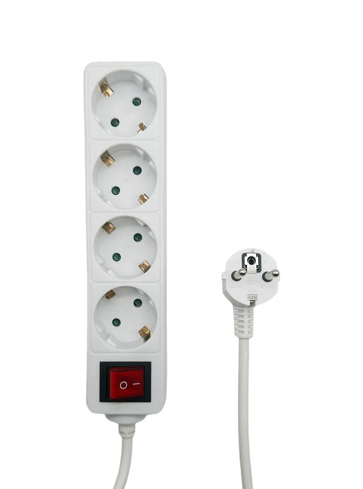 EAN 5715063307243 - Microconnect MC-GRU0045WS base múltiple 5 m 4 salidas AC Interior Blanco imagen 1