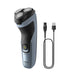 EAN 8720689024587 - Philips X3063/00 afeitadora Máquina de afeitar de rotación Recortadora Negro, Azul imagen 2