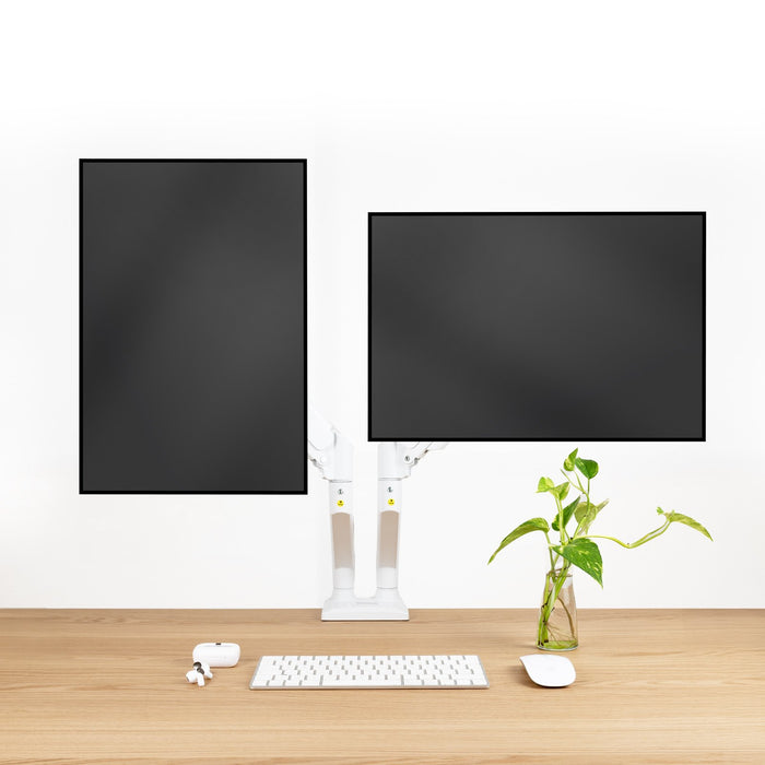 EAN 8433281016453 - TooQ DB1434TNR-W soporte para monitor 86,4 cm (34") Escritorio Blanco imagen 6