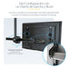 EAN 0065030865470 - StarTech.com FLATPNLCEIL soporte para pantalla de señalización 190,5 cm (75") Negro imagen 14