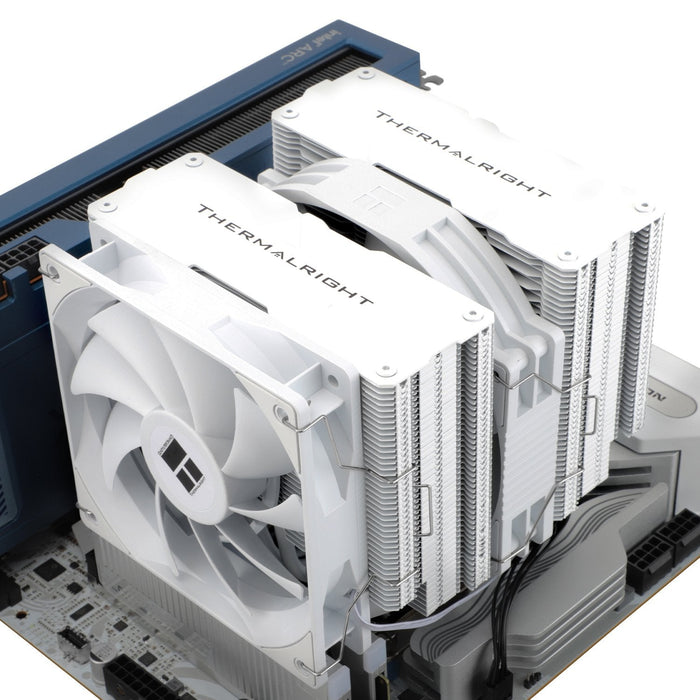 K Ventilateur Pour Processeur Thermalright Peerless Assassin 140 (Blanc)