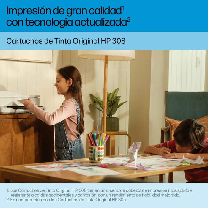 Tinta Original Hp 308 Tricolor - 7fp20ue Pag-120