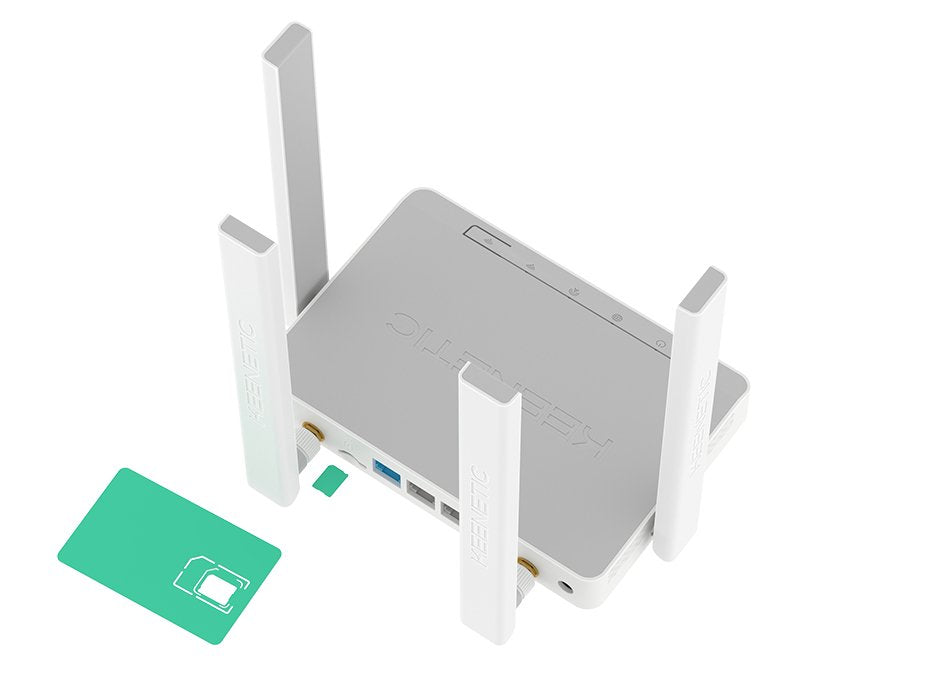 EAN 4897082921608 - Keenetic Runner 4G (KN-2211) router inalámbrico Ethernet rápido Banda única (2,4 GHz) Gris, Blanco imagen 13