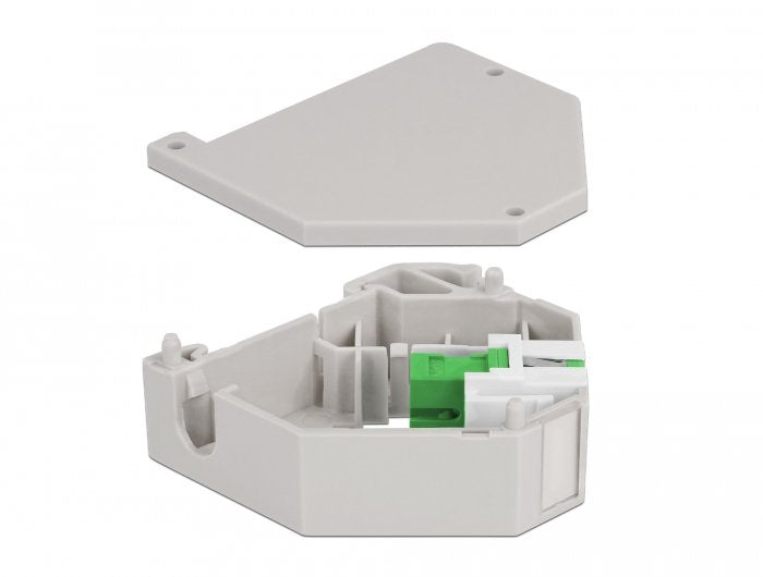 Delock Adaptador De Carril Din Con Keystone Sc Simplex Hembra A Sc Simplex Hembra