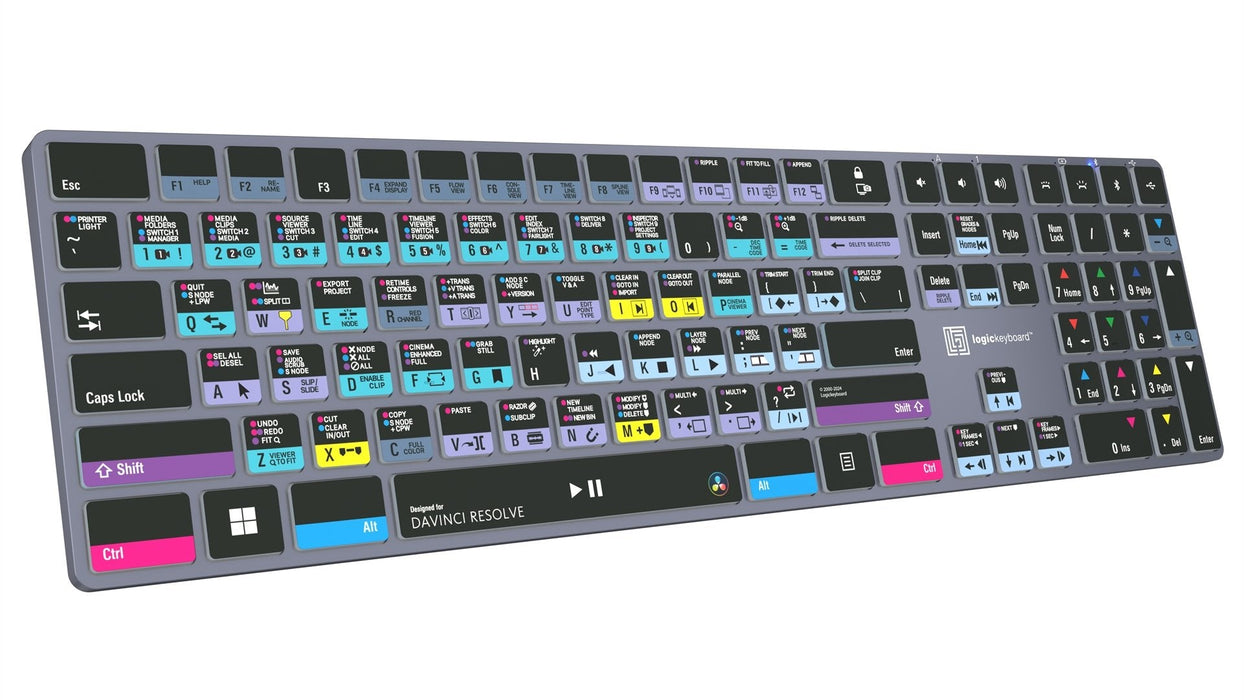 Logickeyboard Davinci Resolve Classic Titan Uk (Pc)