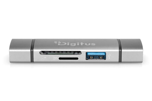 EAN 4016032464464 - Digitus DA-70886 lector de tarjeta USB 3.2 Gen 1 (3.1 Gen 1) Type-A/Type-C Aluminio imagen 2