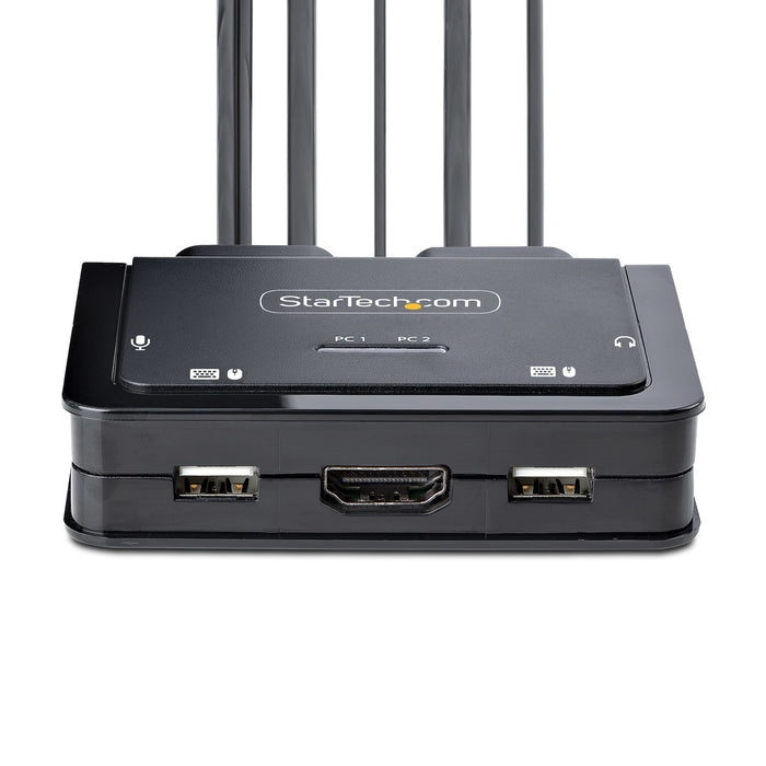 EAN 0065030899345 - StarTech.com C2-H46-UAC-CBL-KVM interruptor KVM Negro imagen 3