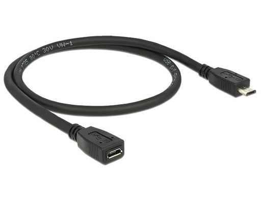 EAN 4043619835676 - DeLOCK 0.5m USB 2.0 cable USB 0,5 m Micro-USB B Negro imagen 1