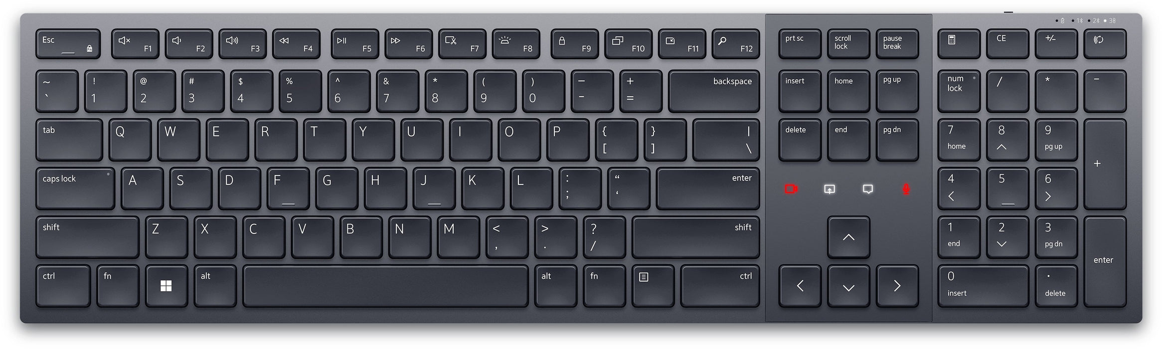 EAN 5397184790816 - DELL KB900 teclado Oficina RF Wireless + Bluetooth Grafito imagen 2