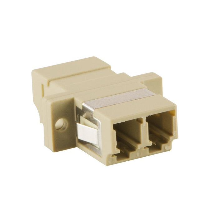 Logilink Fiber Adapter Lc Duplex With Flange, Beige