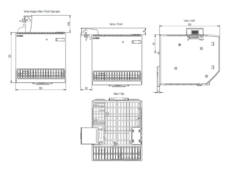 Siemens 6ep4297-8hb10-0xy0 Usv-Puffermodul