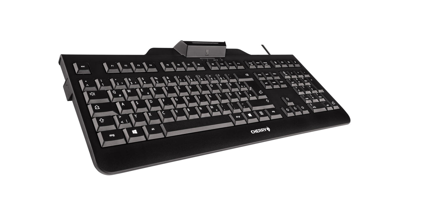 Teclado Español Cherry Usb  Lector Tarjeta  Kc-1000 Sc Negro