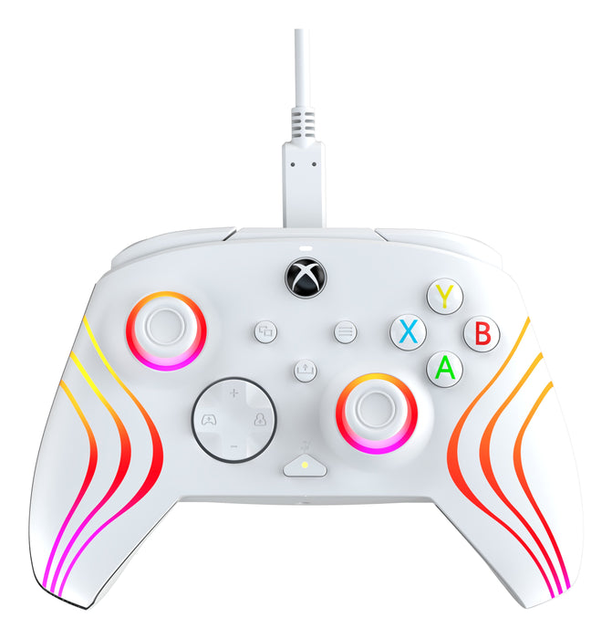 EAN 0708056070250 - PDP Afterglow Wave Blanco USB Gamepad Analógico/Digital PC, Xbox Series S, Xbox Series X imagen 3
