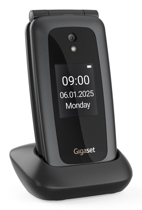 EAN 4255781906409 - Gigaset GL795 7,11 cm (2.8") 142 g Negro Teléfono para personas mayores imagen 5