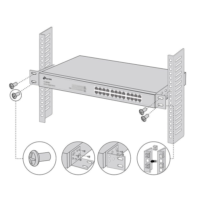 EAN 4897098689684 - TP-Link Omada RackMount Kit-13 Kit de montaje imagen 3