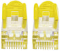 EAN 0766623350501 - Intellinet 350501 cable de red Amarillo 3 m Cat6a S/FTP (S-STP) imagen 3