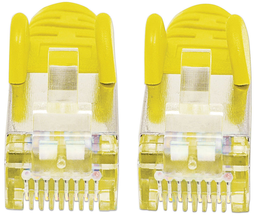 EAN 0766623350471 - Intellinet 350471 cable de red Amarillo 1 m Cat6a S/FTP (S-STP) imagen 3