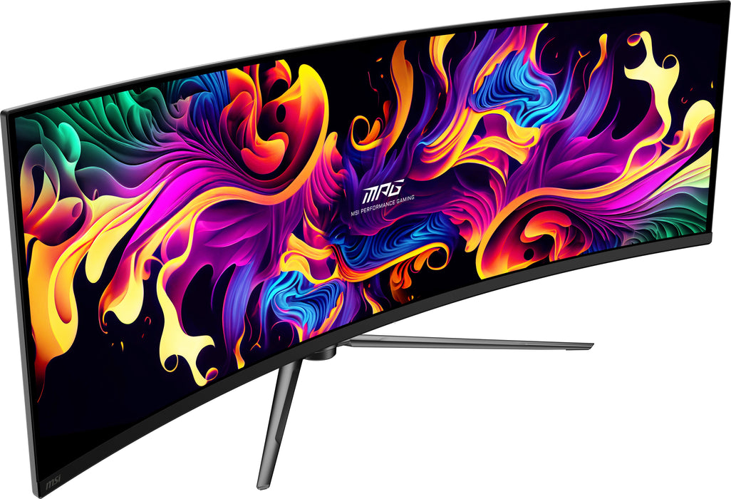 Monitor Msi Mpg 491cqp Qd-Oled  (49") 5120 X 1440 Pixeles Dqhd Qdoled Negro