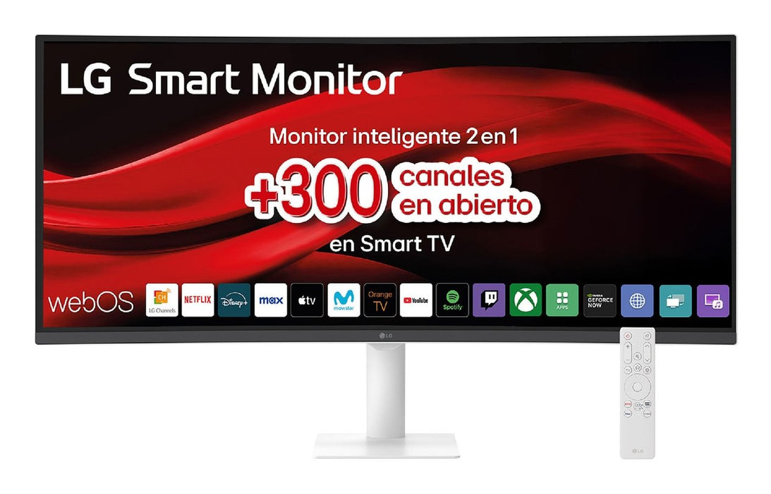 Monitor Curvo Smart 32 " Lg 34u601sa W Wqhd 100hz