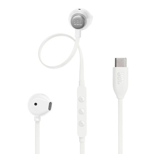 EAN 1200130013904 - JBL Tune 305C Auriculares Alámbrico Dentro de oído Llamadas/Música USB Tipo C Blanco imagen 1