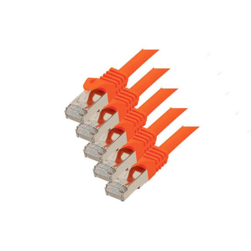 EAN 4017538062062 - S/CONN maximum connectivity Cat. 7 S/FTP 0.5 m cable de red Naranja 0,5 m Cat7 S/FTP (S-STP) imagen 1