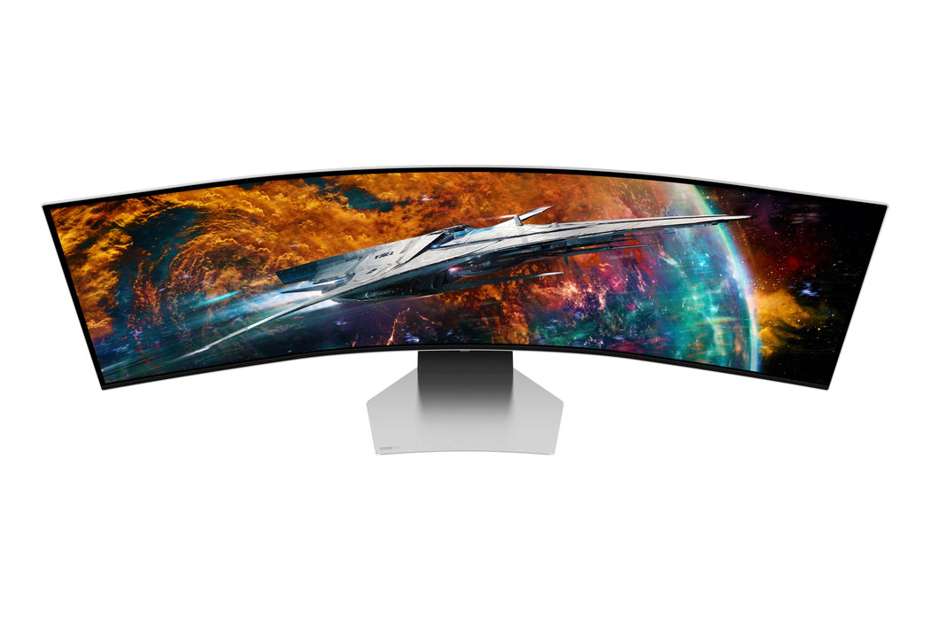 EAN 8806094972566 - Samsung G95SC pantalla para PC 124,5 cm (49") 5120 x 1440 Pixeles Dual QHD OLED Plata imagen 10