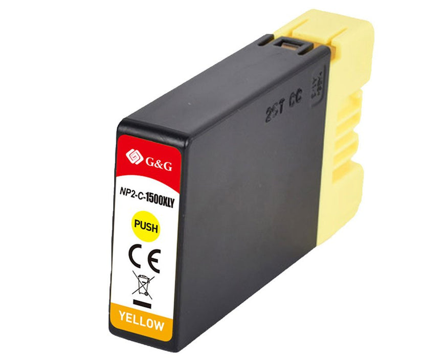 G&G Tinte Komp. M. Canon Pgi-1500xly 9231b001 Xl-Patr. Amarillo