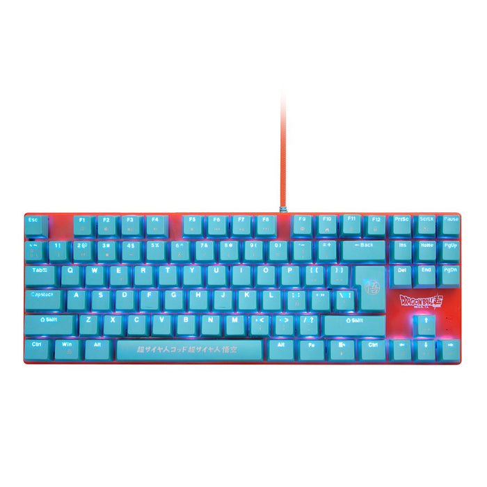 EAN 8436563093869 - Blade Gaming Dragon Ball Super teclado Juego USB QWERTY Azul, Naranja imagen 1