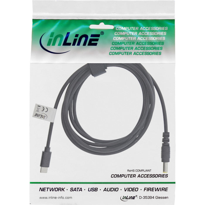 Cable De Carga (Redondo) Inline Usb Type-C A Portátil Asus/Lenovo, 2 M