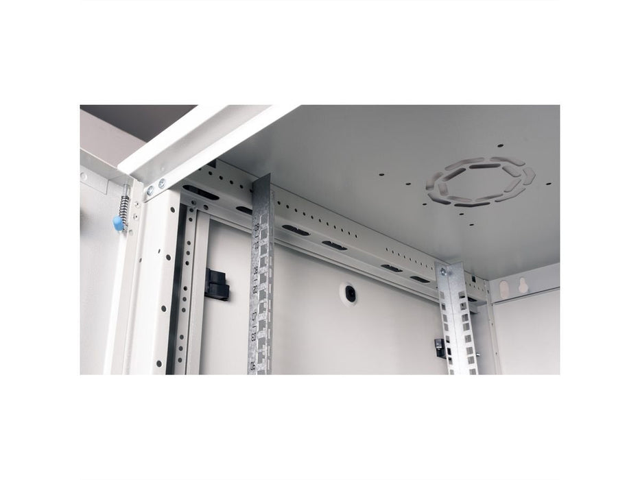 Roline 19-Zoll Wandgehuse Basic Plus 9he, 600x600 Bxt Grau