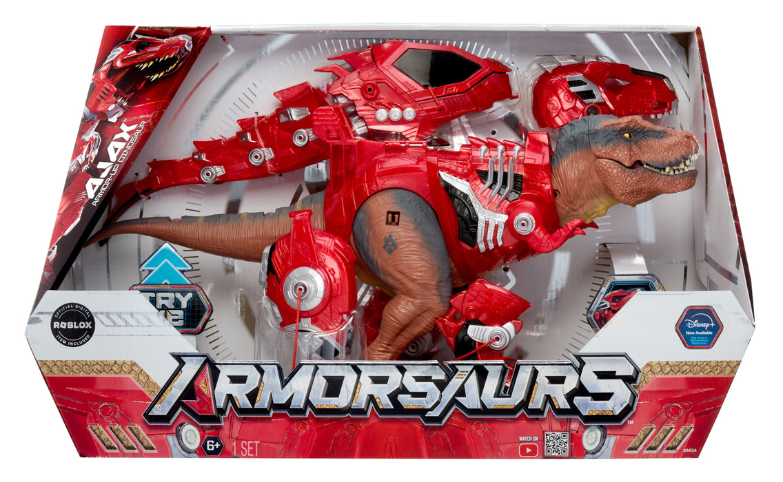 Mga Entertainment Armorsaurs Armor-Up - T-Rex Ajax 552307-Euc