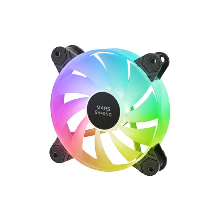 EAN 8435693114130 - Mars Gaming MF-4A Carcasa del ordenador Ventilador 12 cm Negro 4 pieza(s) imagen 5