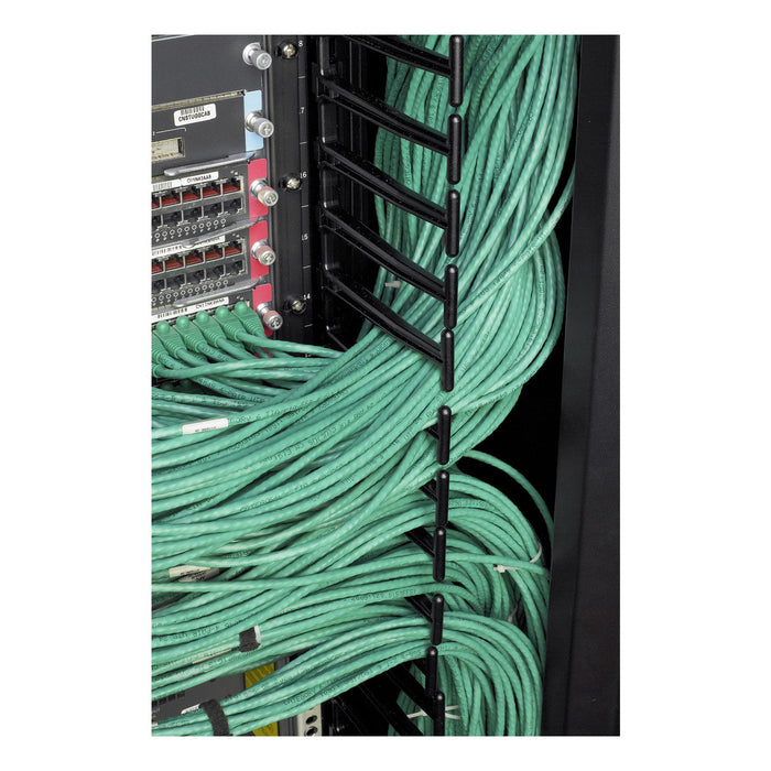 EAN 0731304301028 - APC AR7717A canaleta para cable Bandeja portacables recta Negro imagen 4
