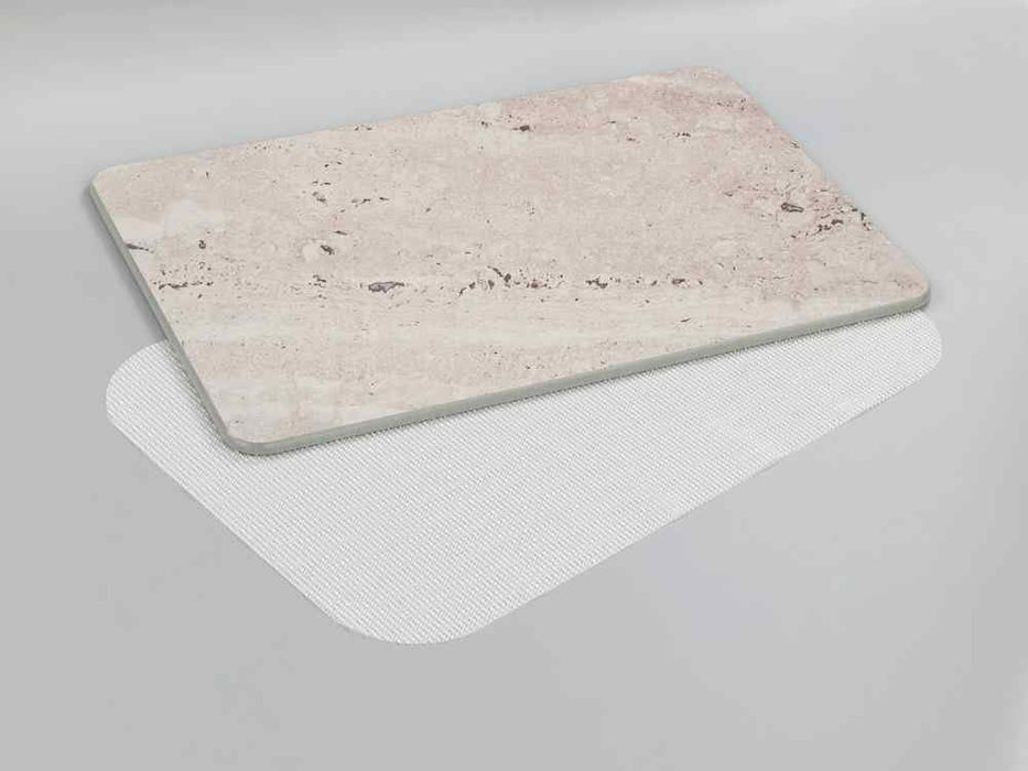 Alfombra De Baño Antideslizante De Diatomita, Granito, 60 X 39 Cm