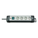EAN 4007123624102 - Brennenstuhl 1951540101 base múltiple 5 m 4 salidas AC Interior Negro, Blanco imagen 11