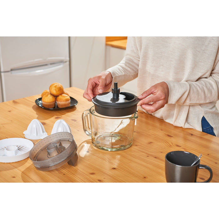 EAN 8432406240070 - Black & Decker BXCJ30E exprimidor 30 W Negro, Transparente imagen 3