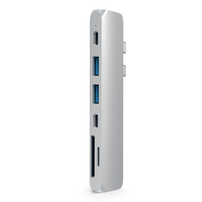 EAN 0879961006884 - Satechi ST-CMBPS base para portátil y replicador de puertos USB 3.2 Gen 1 (3.1 Gen 1) Type-C Plata imagen 1