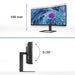 EAN 8712581770662 - Philips E Line 346E2CUAE/00 pantalla para PC 86,4 cm (34") 3440 x 1440 Pixeles Wide Quad HD+ LCD Negro imagen 3