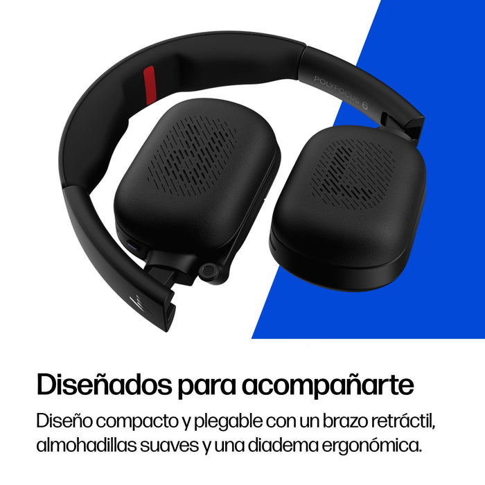EAN 199485858050 - HP Poly C56XXAA auricular y casco Negro imagen 8