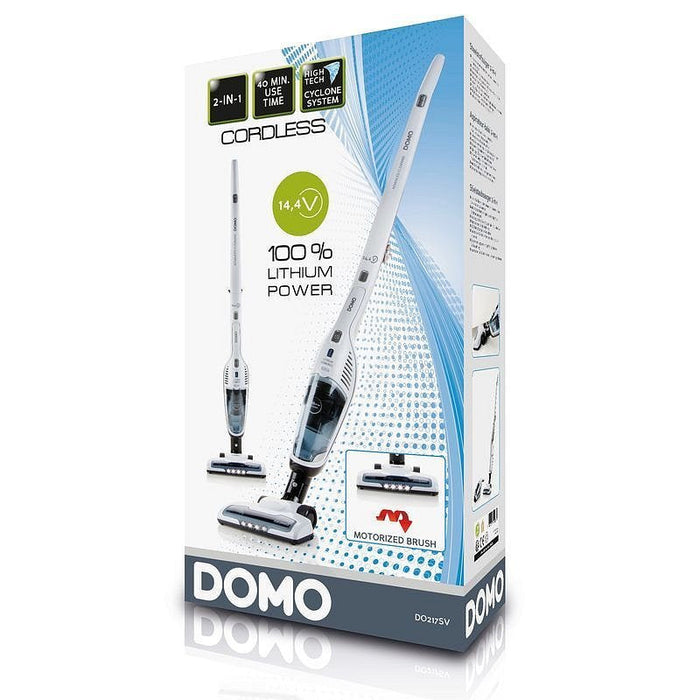 Domo 2in1 Zyklon Do217sv Akkusauger Blanco