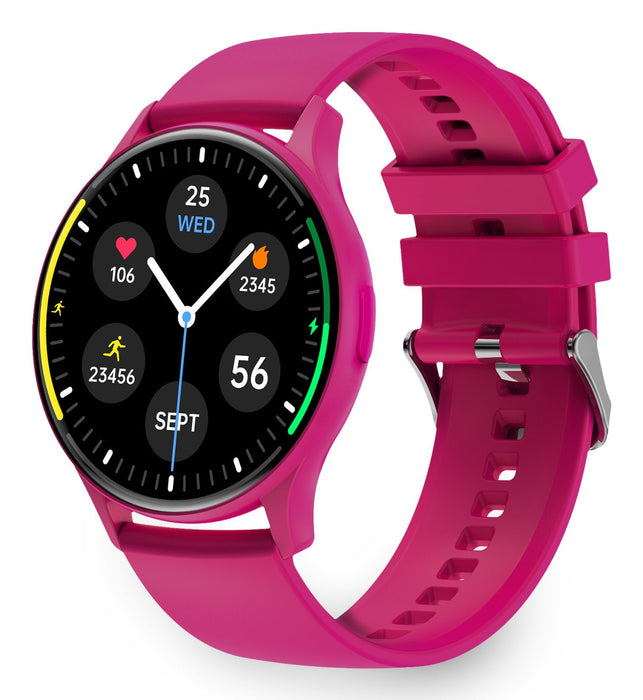 Ksix Core Smartwatch - Pantalla Amoled 1,43? - Autonomia 5 Dias - Modos Deporte Y Salud, Llamadas, Asistentes De Voz -