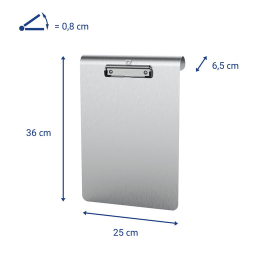 EAN 4002390079440 - MAUL 2354008 portapapel A4 Aluminio imagen 2