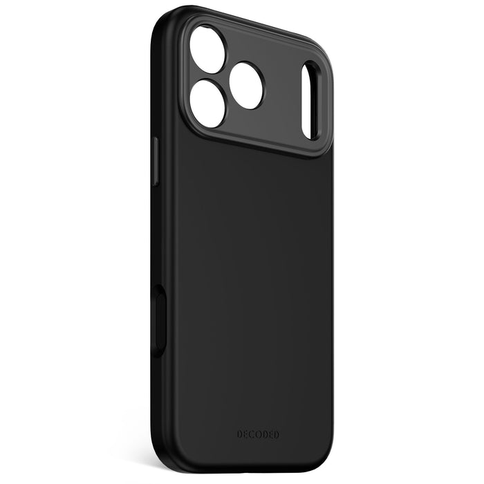 Decoded Silicone Backcover Apple Iphone 17 Pro Max Phantom Black Funda Para Iphone 17 Pro Max 17,5 Cm (6.9") Negro