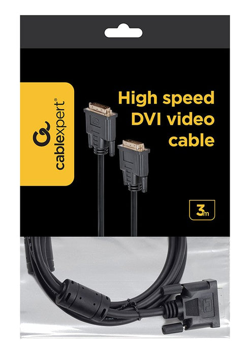 EAN 8716309081573 - Gembird DVI-D/DVI-D 3m cable DVI Negro imagen 3
