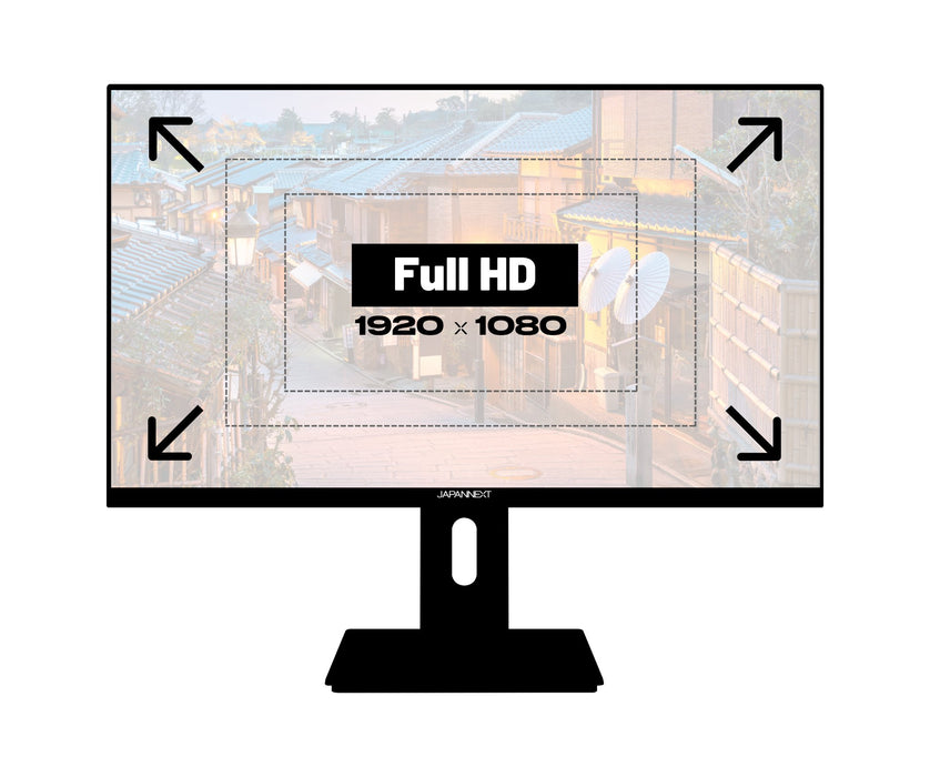 EAN 4589511163313 - JAPANNEXT JN-IPS238FHDR-C65W-HSP pantalla para PC 60,5 cm (23.8") 1920 x 1080 Pixeles Full HD LED Negro imagen 7