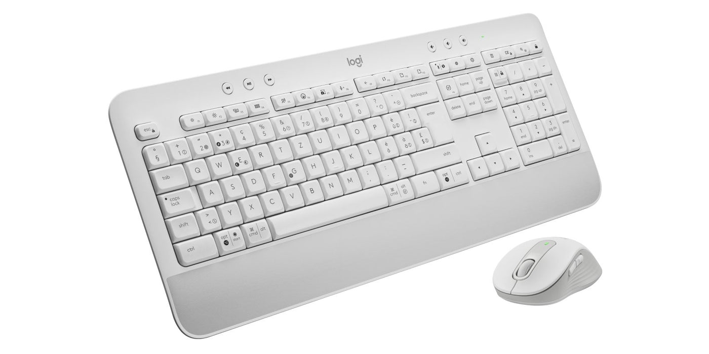 EAN 5099206105317 - Logitech 920-011021 teclado Ratón incluido Oficina Bluetooth QWERTZ Suizo Blanco imagen 3