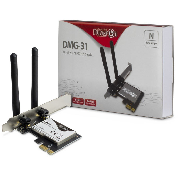 EAN 4260455645140 - Inter-Tech DMG-31 Interno WLAN 300 Mbit/s imagen 1