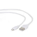 EAN 8716309099394 - Gembird CC-USB2-AMLM-W-1M cable de conector Lightning Blanco imagen 2