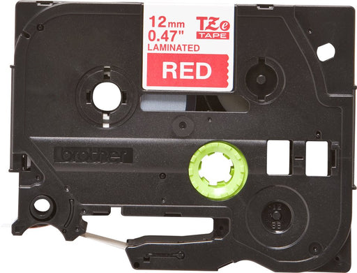 EAN 4977766686297 - Brother TZE-435 cinta para impresora de etiquetas Blanco sobre rojo imagen 2
