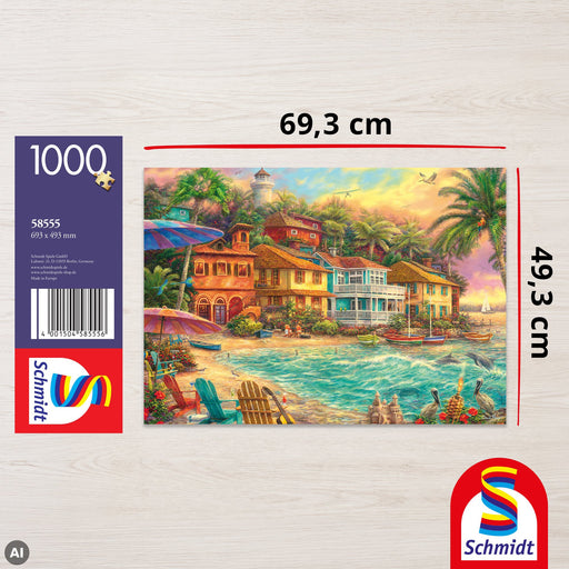 EAN 4001504585556 - Schmidt® Spiele 58555 puzzle Puzzle rompecabezas 1000 pieza(s) Ciudad imagen 2
